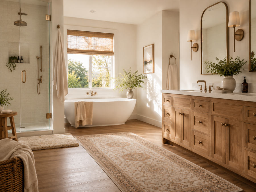 Bath Mat vs. Bathroom Rug: The Practical Difference for Real Homes