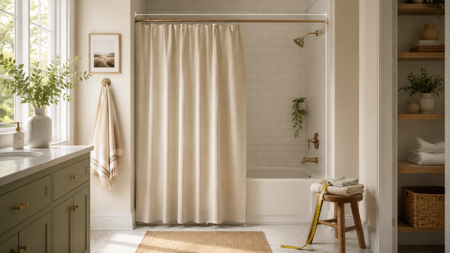 Will a Standard 72×72 Shower Curtain Fit Your Bathroom? Measure Before You Buy